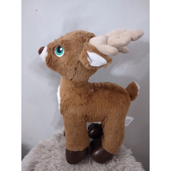 Build a Bear Dasher Reindeer Stuffed Animal Christmas Plush Toy Lot Of 2 - Picture 4 of 10